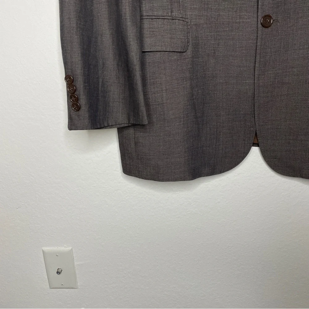 Yves Saint Laurent 100% Wool Mens Blazer Sport Coat Business Career Wear